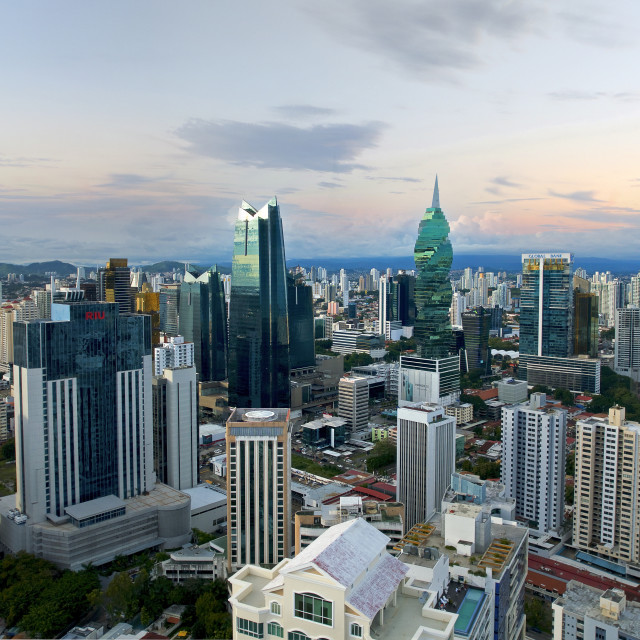 "Sector Bancario de Panama" by Panamarketphoto - $87.25 "Sector Bancario de Panama" stock image
