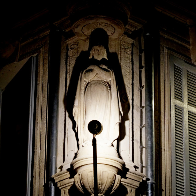 "The madonna and the shadow" by Amit Mendelsohn - £50.00 "The madonna and the shadow" stock image