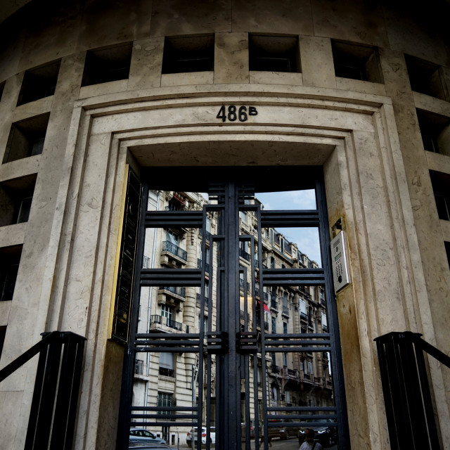 "Building entrance" stock image