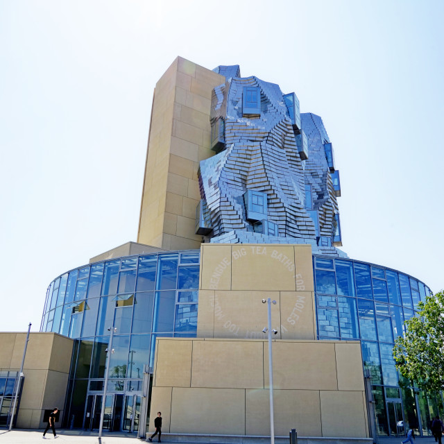 "Luma Museum Arles" by Amit Mendelsohn - £50.00 "Luma Museum Arles" stock image