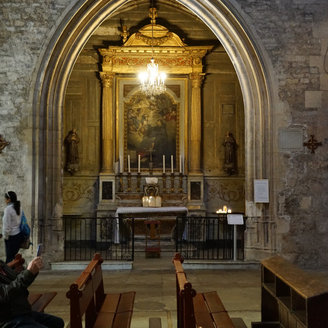 "Arles cathedral 1" by Amit Mendelsohn - £50.00 "Arles cathedral 1" stock image