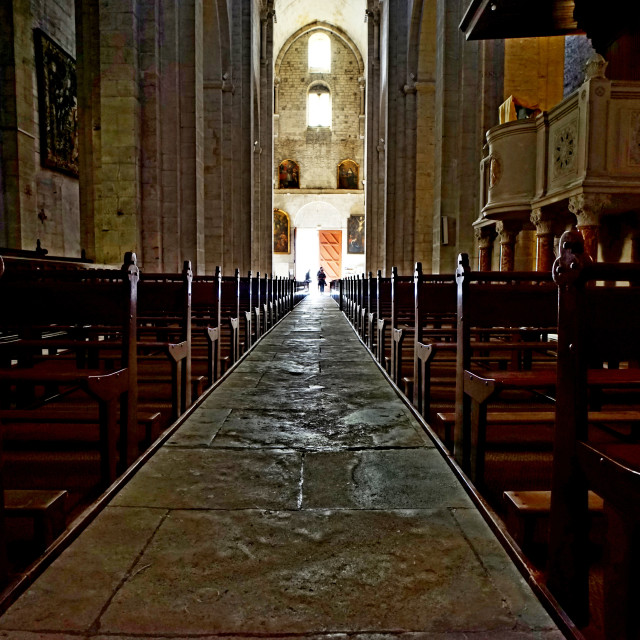 "Arles cathedral 5" by Amit Mendelsohn - £50.00 "Arles cathedral 5" stock image