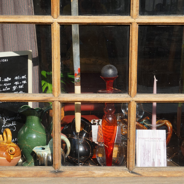 "A window of a shop" by Amit Mendelsohn - £50.00 "A window of a shop" stock image
