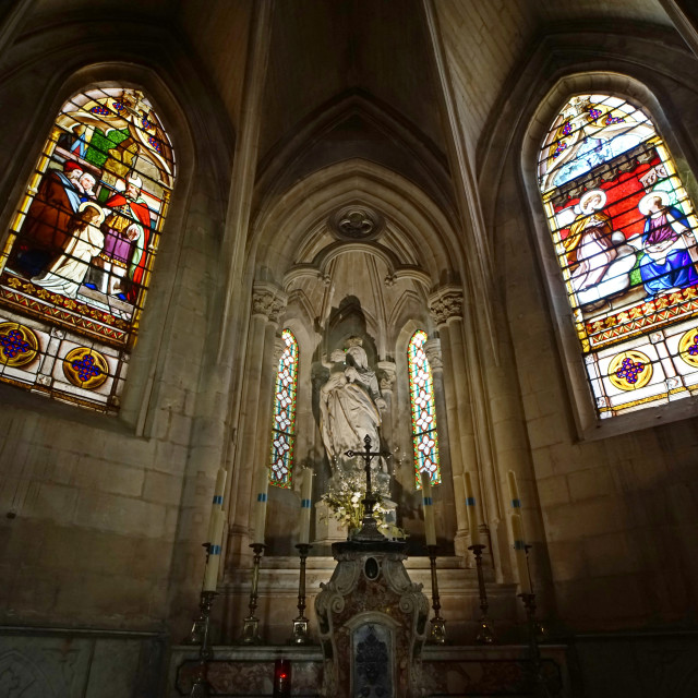 "Arles cathedral" by Amit Mendelsohn - £50.00 "Arles cathedral" stock image