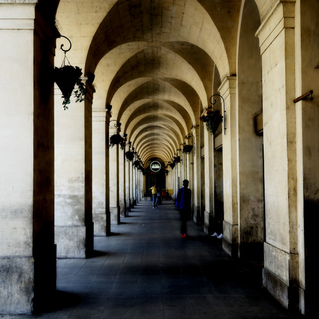"Nimes train station" by Amit Mendelsohn - $60.98 "Nimes train station" stock image