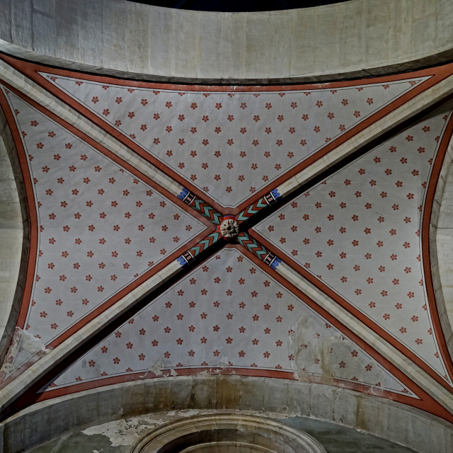 "Nimes - A church - the ceiling" by Amit Mendelsohn - £50.00 "Nimes - A church - the ceiling" stock image