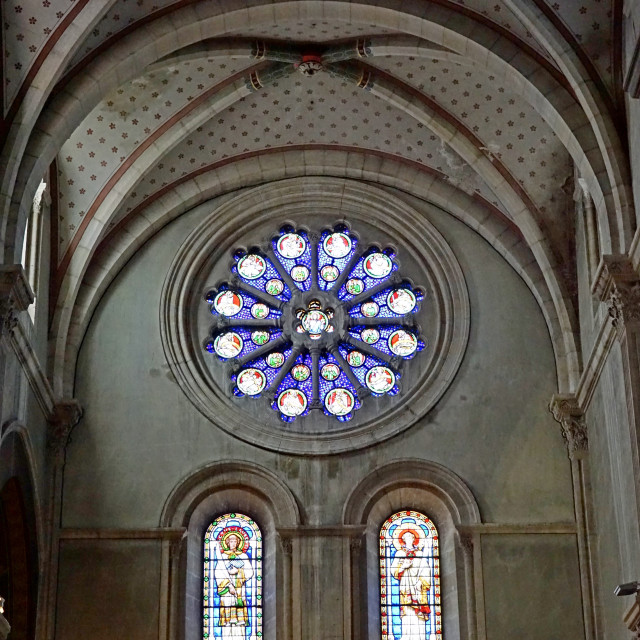"Nimes - A church" by Amit Mendelsohn - £50.00 "Nimes - A church" stock image