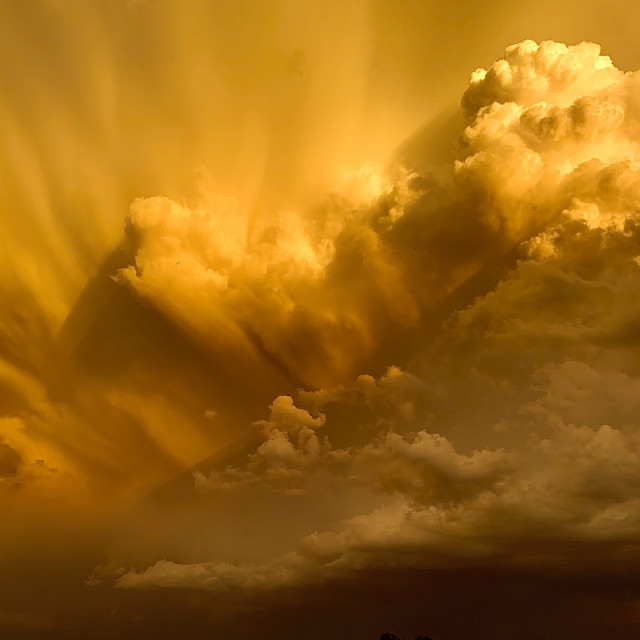 "Yellow dipped clouds" by Chris Wicklund - $10.02 "Yellow dipped clouds" stock image