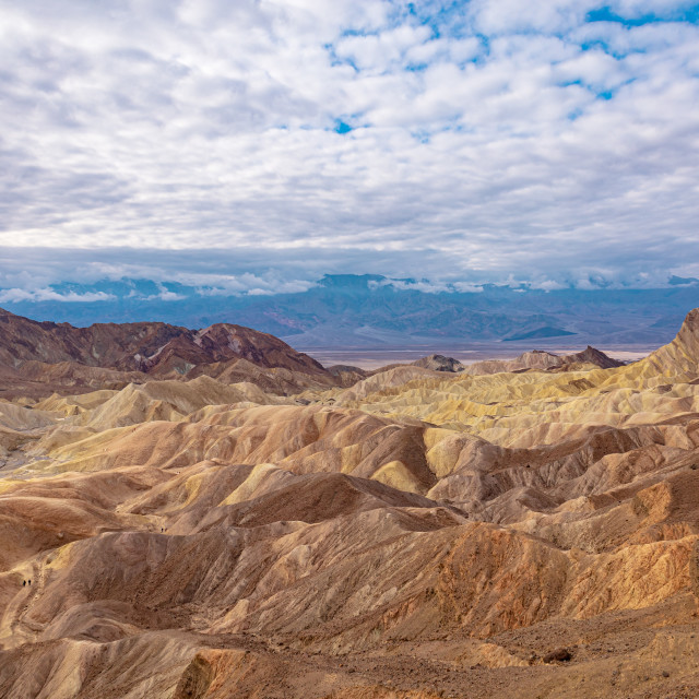 "Looking into the Valley" stock image