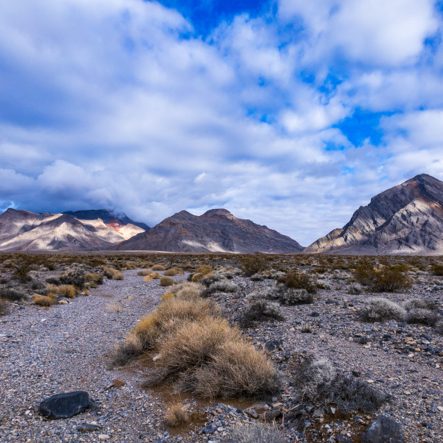 "Mountains Near Death Valley" stock image