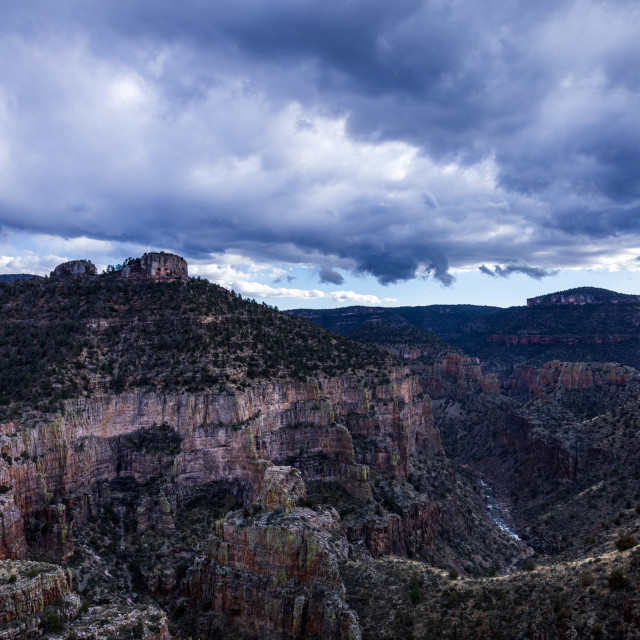 "Salt River Canyon" stock image