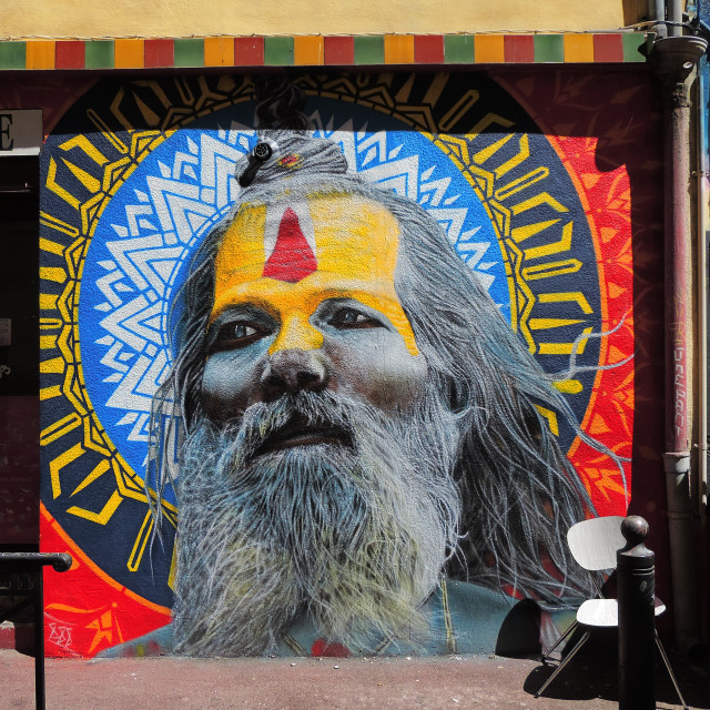 "Mural Marseille - cours julien" by Amit Mendelsohn - £50.00 "Mural Marseille - cours julien" stock image