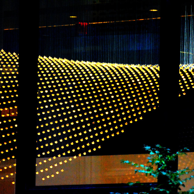 "Light as a fabric" by Amit Mendelsohn - £50.00 "Light as a fabric" stock image