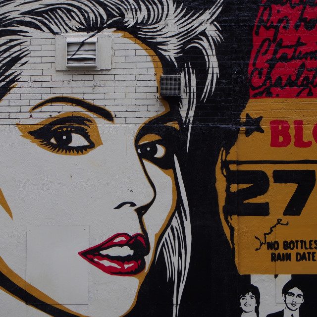 "Mural, NYC" by Amit Mendelsohn - £50.00 "Mural, NYC" stock image