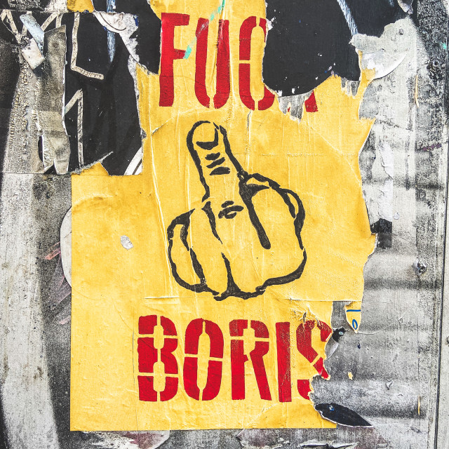 "Boris Johnson" stock image