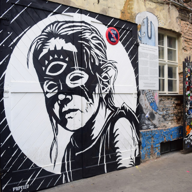 "Mural, Berlin, Germany" by Amit Mendelsohn - £50.00 "Mural, Berlin, Germany" stock image