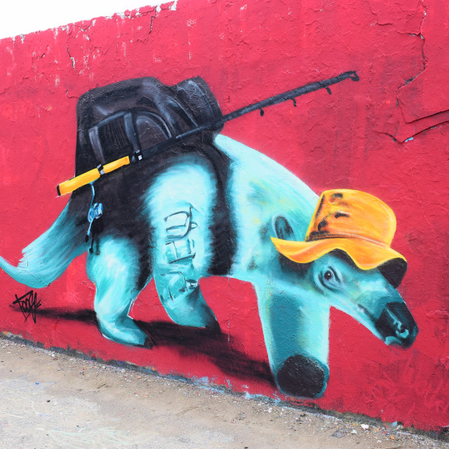 "Mural, Berlin, Germany" by Amit Mendelsohn - £50.00 "Mural, Berlin, Germany" stock image