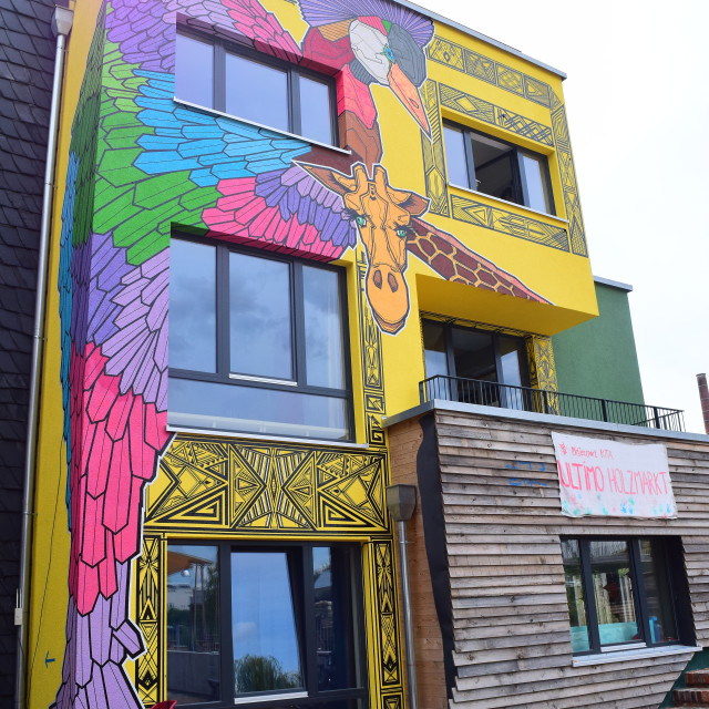 "Mural, Berlin, Germany" by Amit Mendelsohn - £50.00 "Mural, Berlin, Germany" stock image