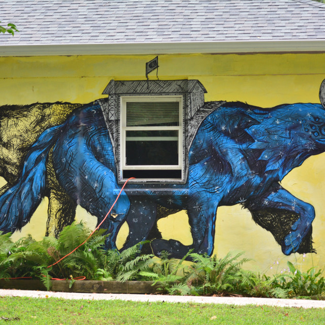"Mural, Haverford, PA, USA" by Amit Mendelsohn - £50.00 "Mural, Haverford, PA, USA" stock image