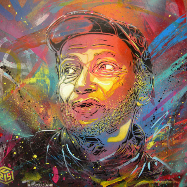 "Graffiti - C215" by Amit Mendelsohn - £50.00 "Graffiti - C215" stock image