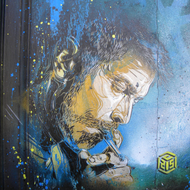 "Graffiti - C215" by Amit Mendelsohn - £50.00 "Graffiti - C215" stock image