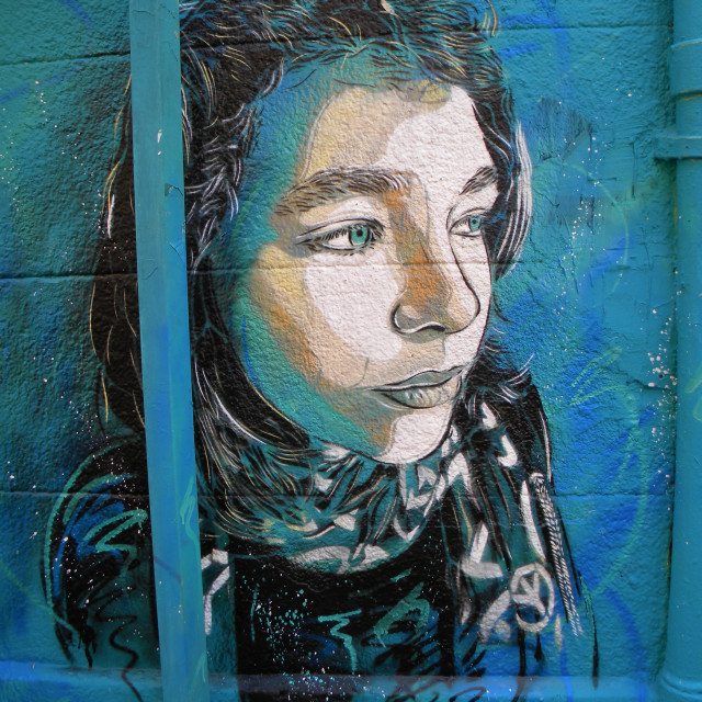 "Graffiti - C215" by Amit Mendelsohn - £50.00 "Graffiti - C215" stock image
