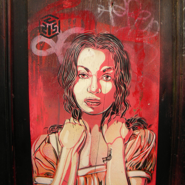"Graffiti - C215" by Amit Mendelsohn - £50.00 "Graffiti - C215" stock image