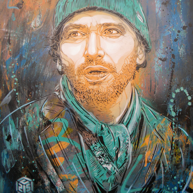 "Graffiti - C215" by Amit Mendelsohn - £50.00 "Graffiti - C215" stock image