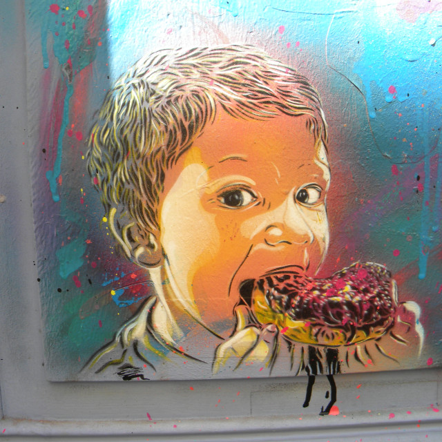 "Graffiti - C215" by Amit Mendelsohn - £50.00 "Graffiti - C215" stock image