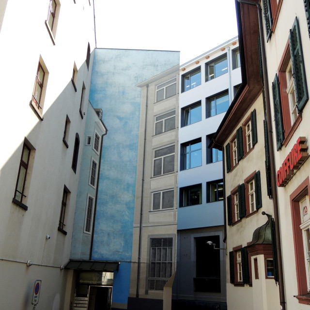 "Mural - Basel, Switzerland" by Amit Mendelsohn - £50.00 "Mural - Basel, Switzerland" stock image