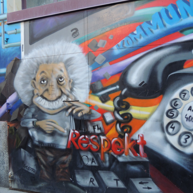 "Mural - Basel, Switzerland" by Amit Mendelsohn - £50.00 "Mural - Basel, Switzerland" stock image