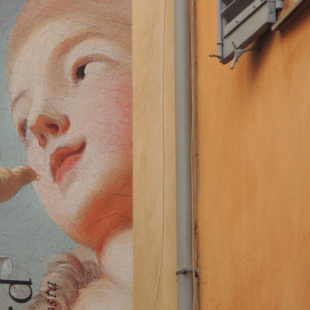 "Mural - Grasse, France" by Amit Mendelsohn - £50.00 "Mural - Grasse, France" stock image