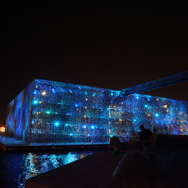 "The MUCEM" by Amit Mendelsohn - £50.00 "The MUCEM" stock image