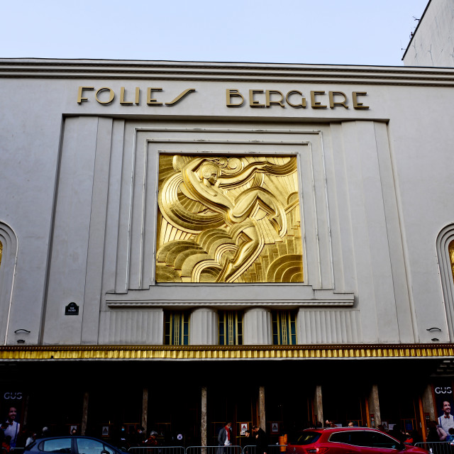 "The Folies Bergere" by Amit Mendelsohn - £50.00 "The Folies Bergere" stock image