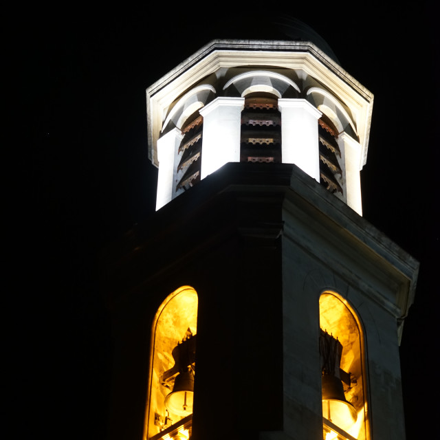 "The tower of the notre dame du mont" by Amit Mendelsohn - £50.00 "The tower of the notre dame du mont" stock image