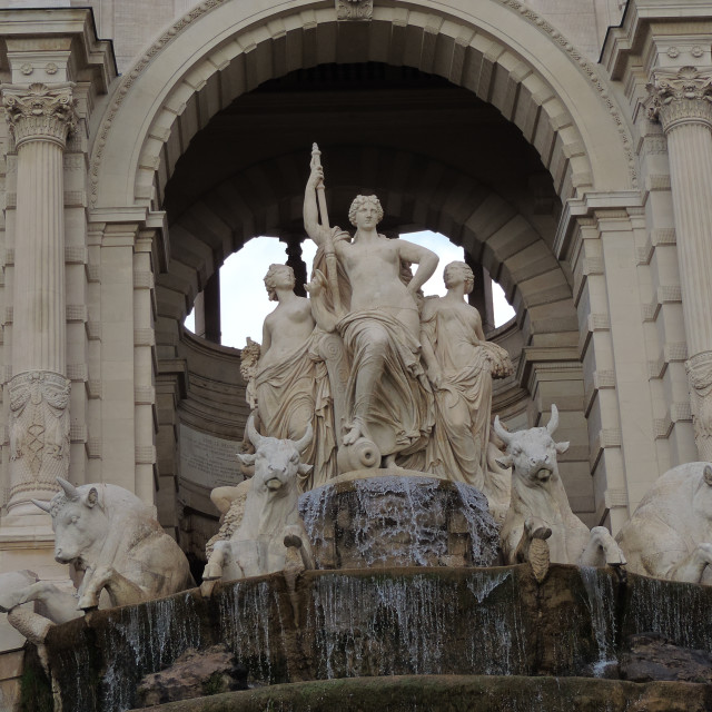 "Longchamp Palace 8" by Amit Mendelsohn - £50.00 "Longchamp Palace 8" stock image