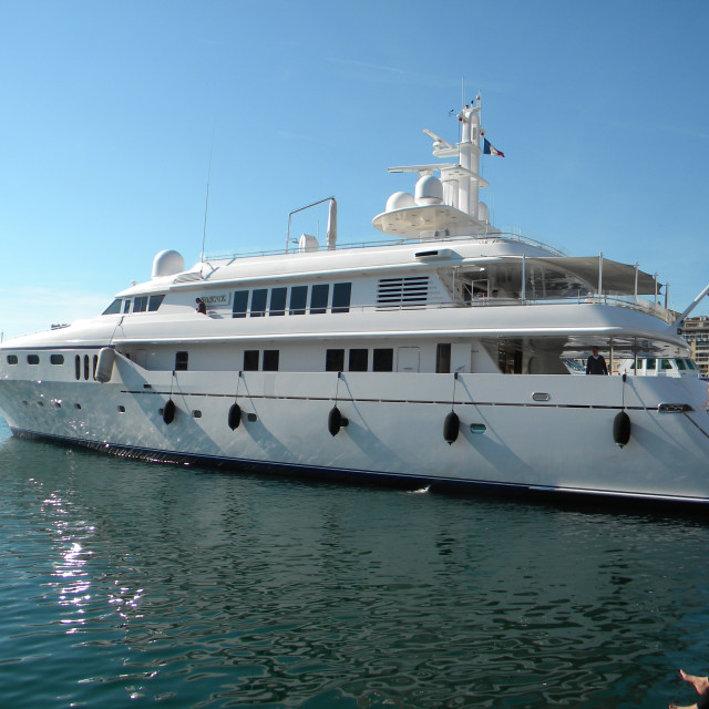 "Yacht 2" by Amit Mendelsohn - £50.00 "Yacht 2" stock image