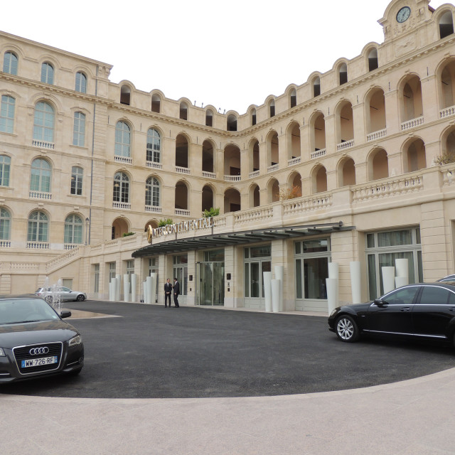 "Intercontinental, Marseille (ex. Hotel dieu)" by Amit Mendelsohn - £50.00 "Intercontinental, Marseille (ex. Hotel dieu)" stock image