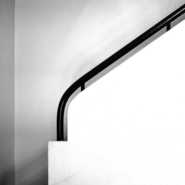 "Hand rails" by Amit Mendelsohn - £50.00 "Hand rails" stock image