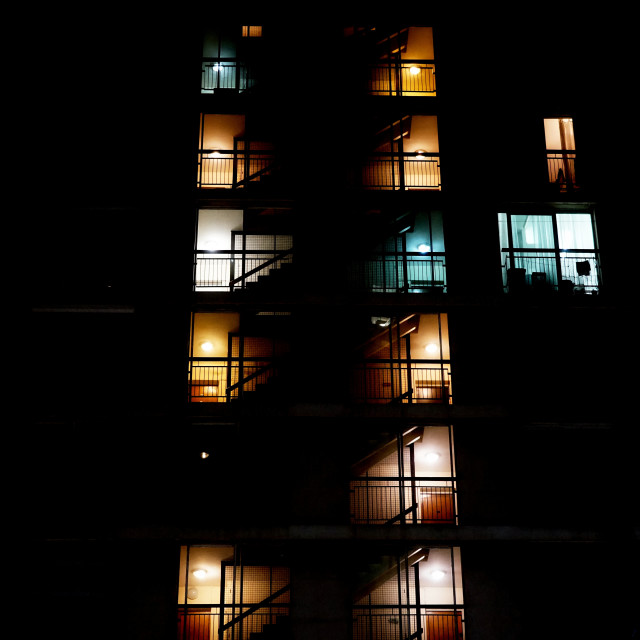 "Lights in the night" by Amit Mendelsohn - $60.98 "Lights in the night" stock image