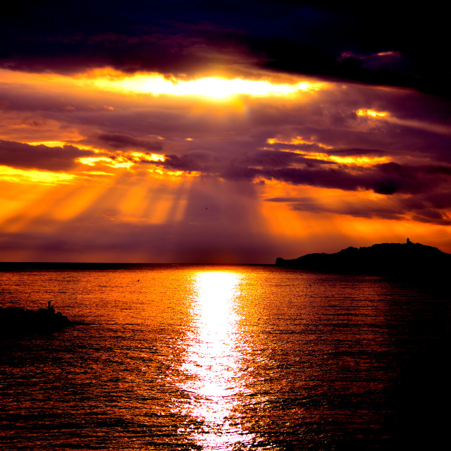 "Sunset over the islands" by Amit Mendelsohn - $60.98 "Sunset over the islands" stock image