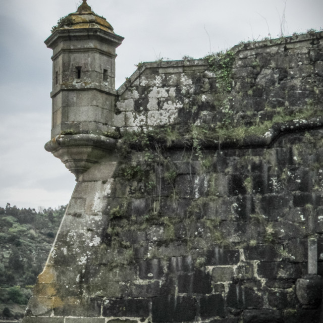 "Lookout tower at Castle of San Felipe" stock image