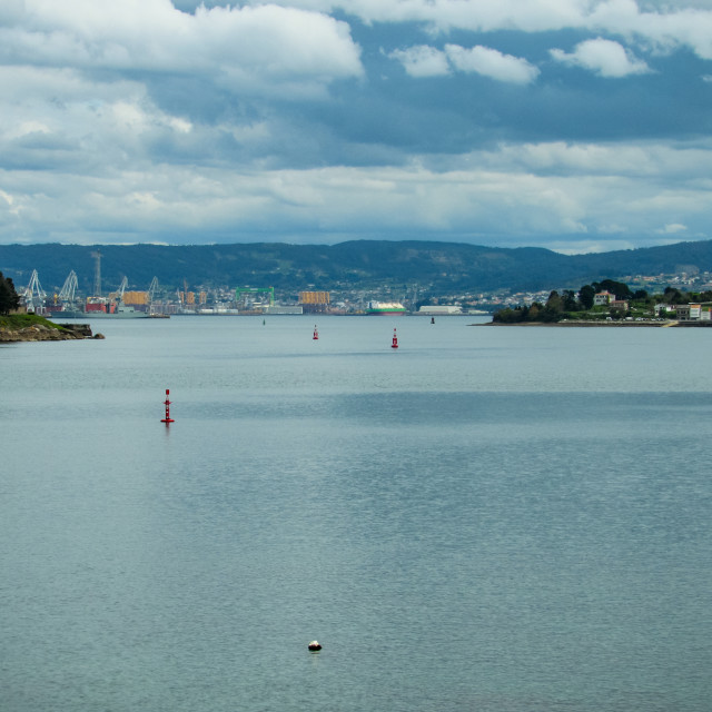 "Ferrol, Galicia" stock image