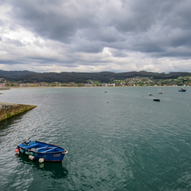 "Cedeira, Galicia, Spain." stock image