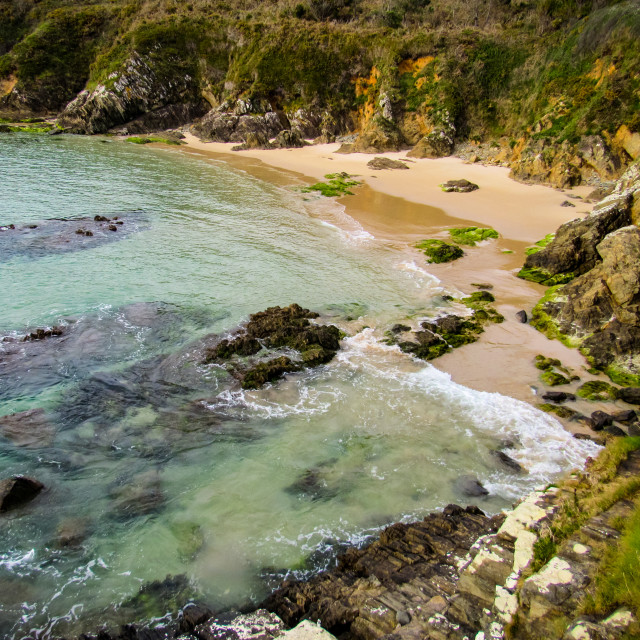 "Sheltered Cove" stock image