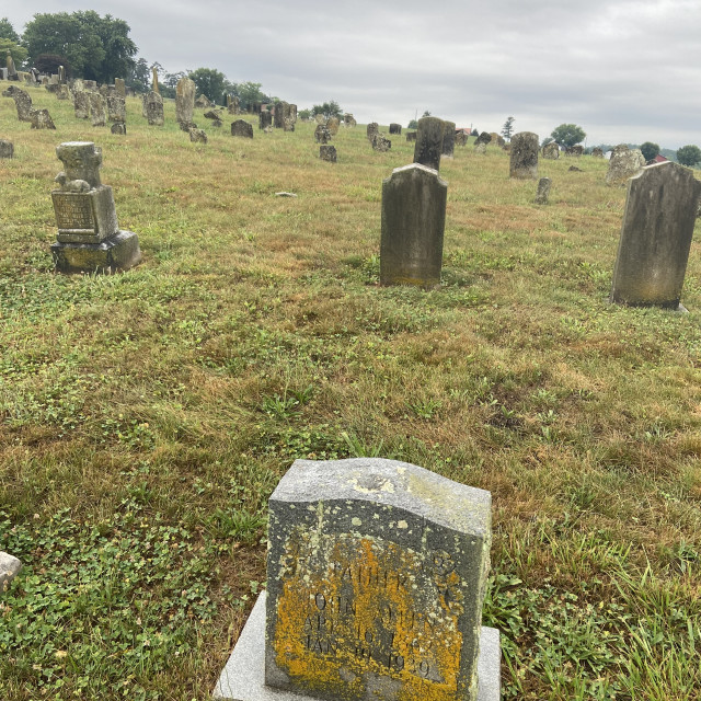 "Fox Cemetery- Seiverville, TN- June 2022" stock image