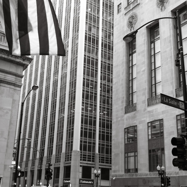 "Downtown Chicago" by BTG Photographer - $3.09 "Downtown Chicago" stock image