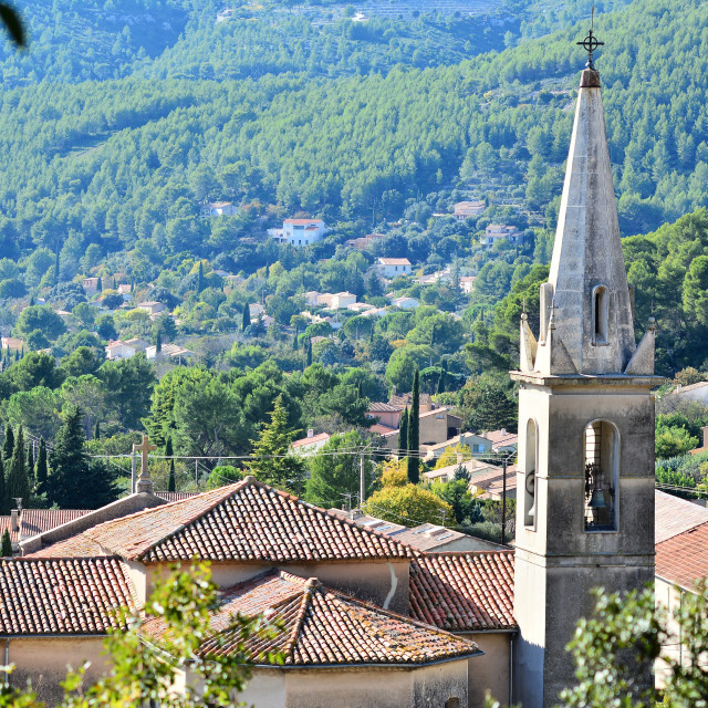 "Cuges le pins" by Amit Mendelsohn - £50.00 "Cuges le pins" stock image