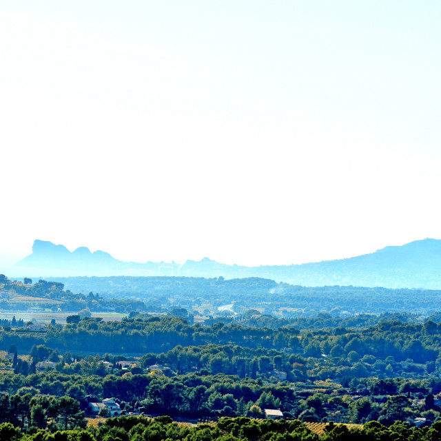 "View of provence" stock image