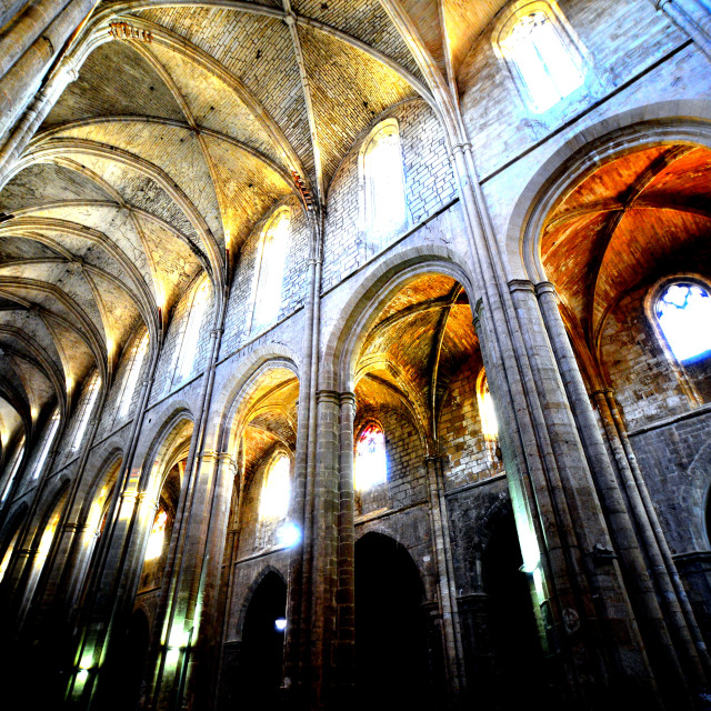 "The Cathedral of st. Maximine" by Amit Mendelsohn - £50.00 "The Cathedral of st. Maximine" stock image